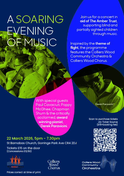 Amber Trust fundraising concert